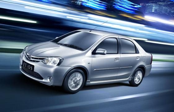 Toyota Etios (4+1) for rent in Guntur