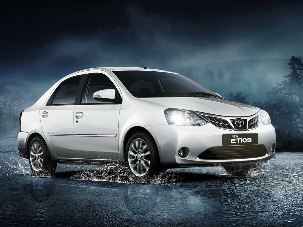 Toyota Etios for rent in Guntur – MS Car Travels