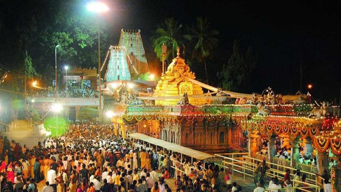 Srisailam temple tour package from Guntur